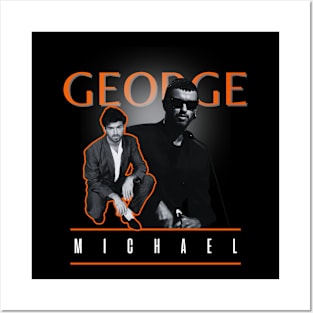 George michael +++ 80s retro Posters and Art